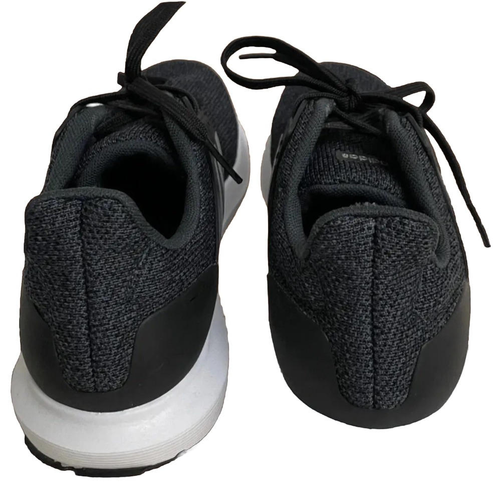 Adidas Women's Black & White Cloudfoam Athletic Running Shoes - Picture 6 of 8